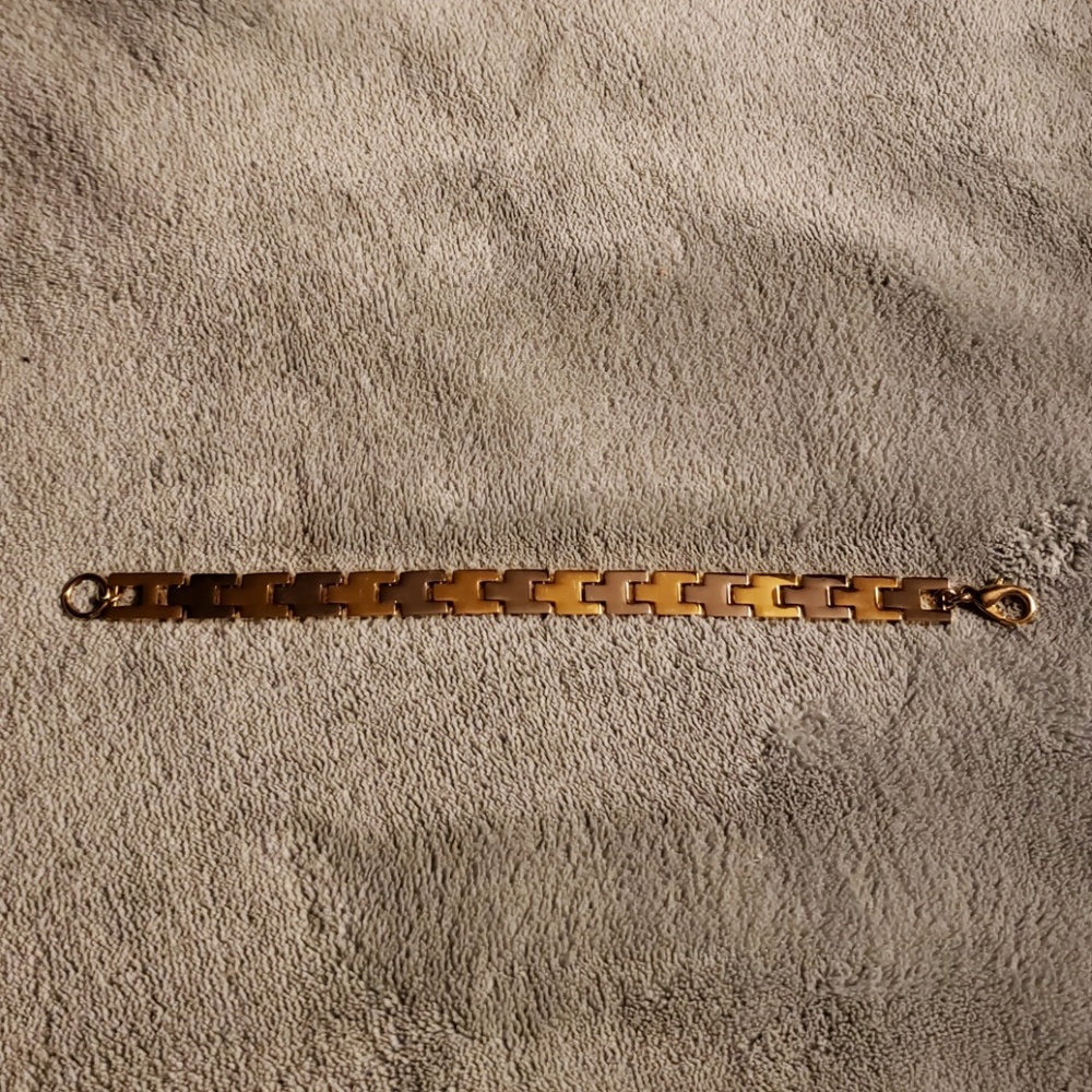 Two Toned Fashion Bracelet